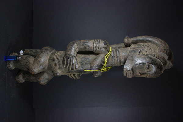 Large 29.5" Female African BYERI Ancestor Statue FANG - Gabon