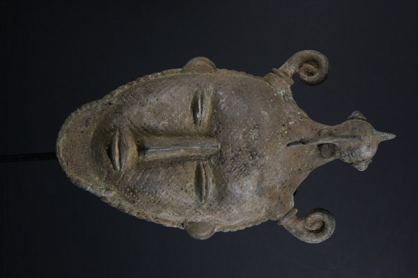 Bronze Passport Mask - IGBO tribe, Nigeria