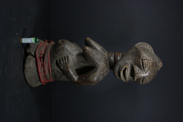 Large 15.7" Female African Fetish Statue SONGYE - D.R.Congo